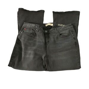 Slink Jeans Curvy women's size 16 black flare jeans